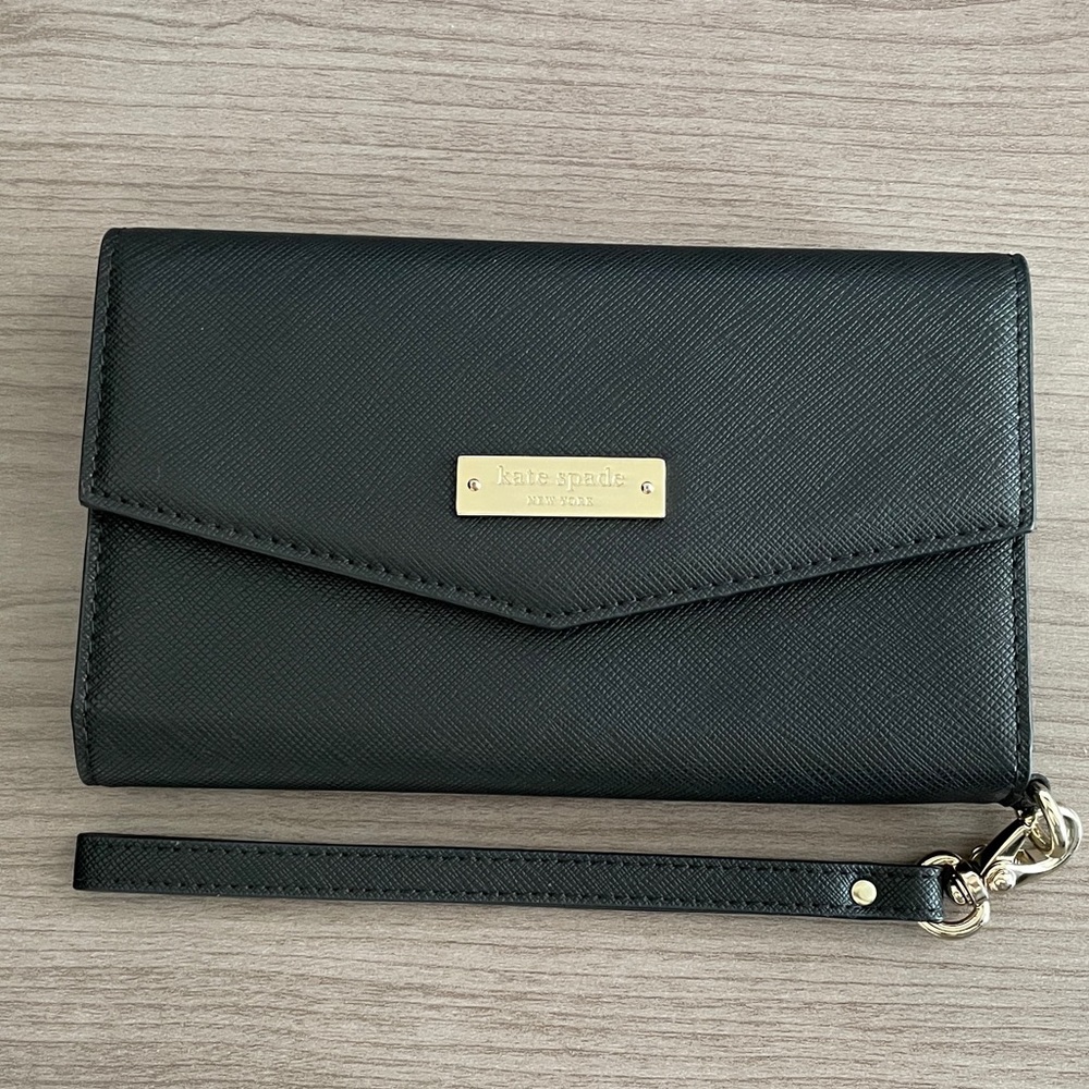 Kate Spade Saffiano Tech Wristlet Phone Wallet